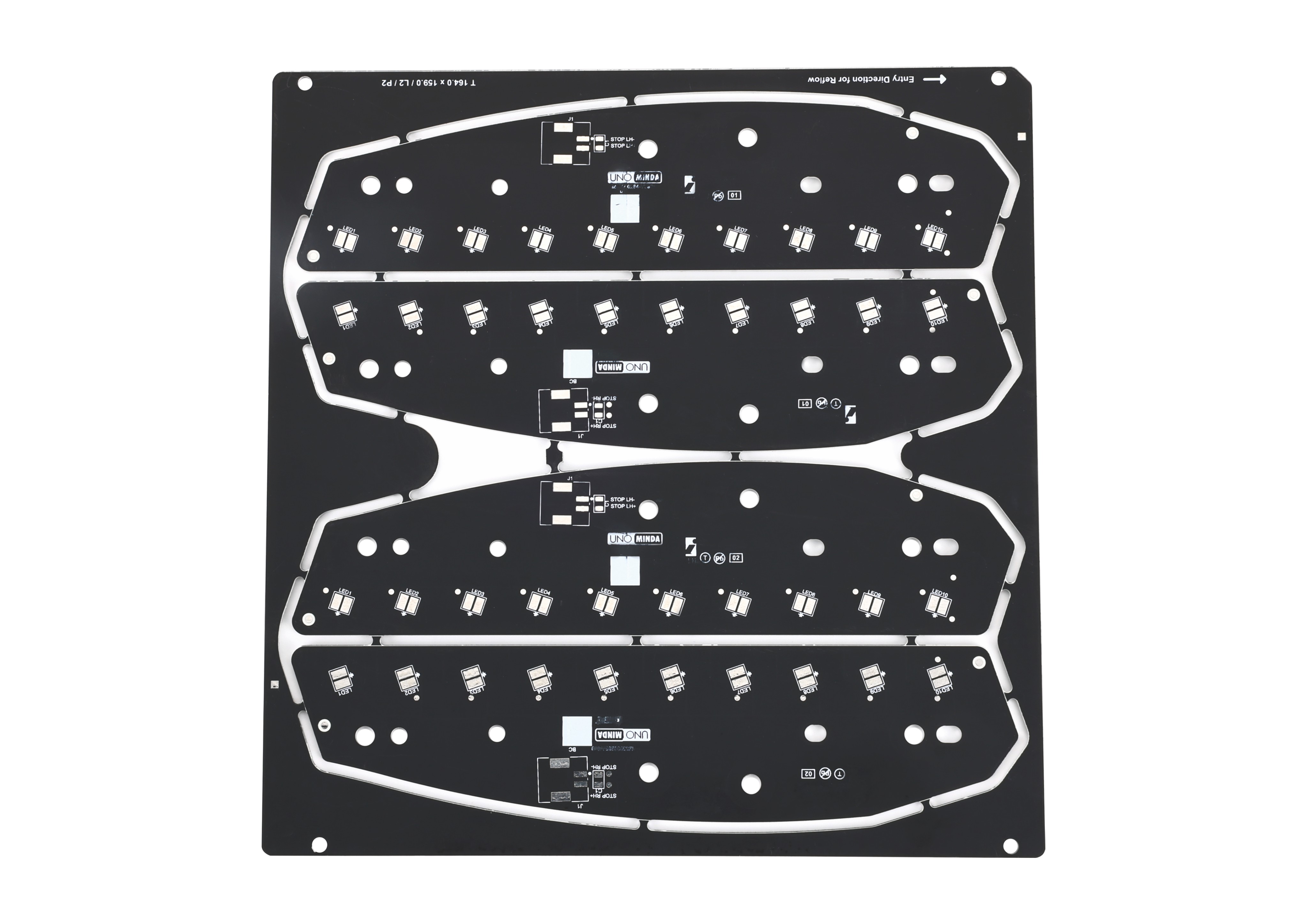 Motorcycle headlight panel<p class=