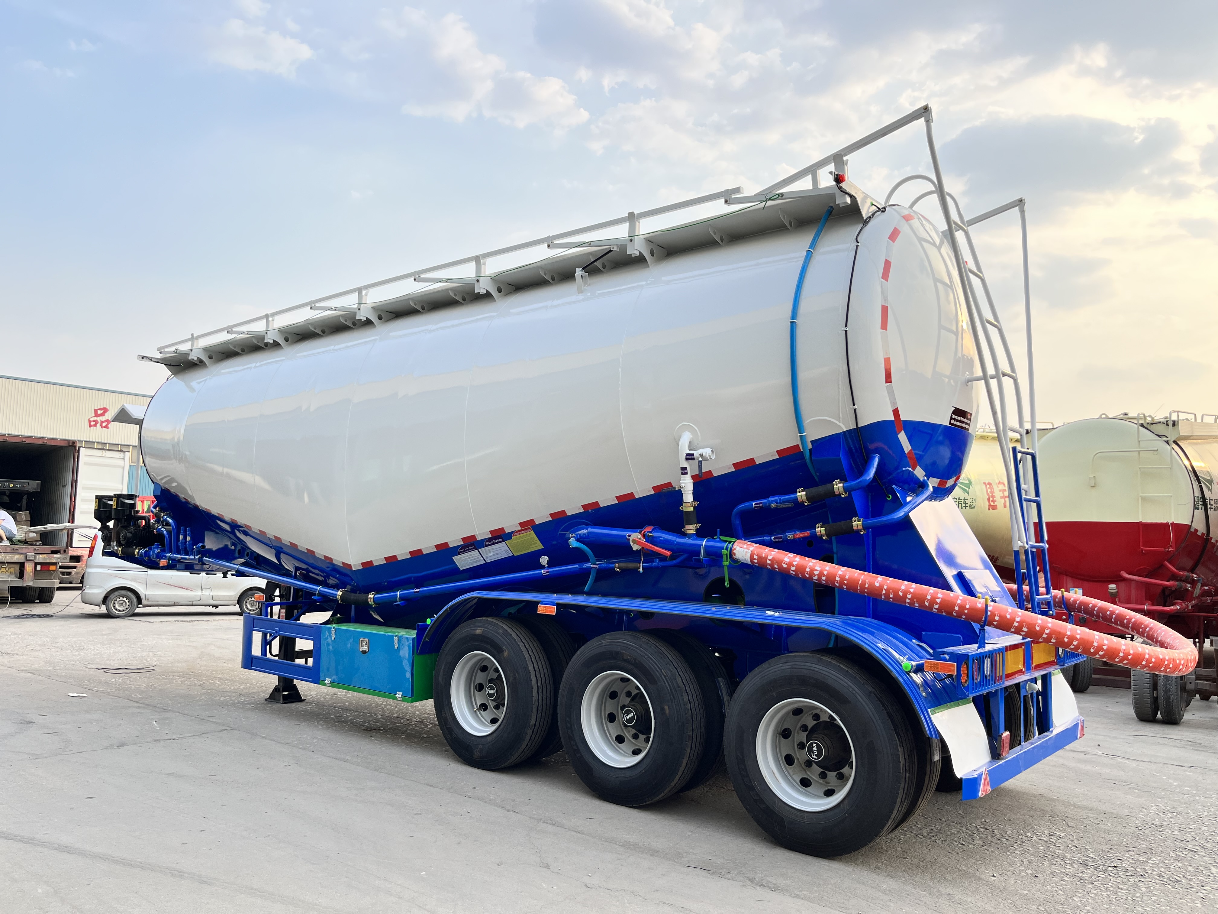 Cement tanker  trailer