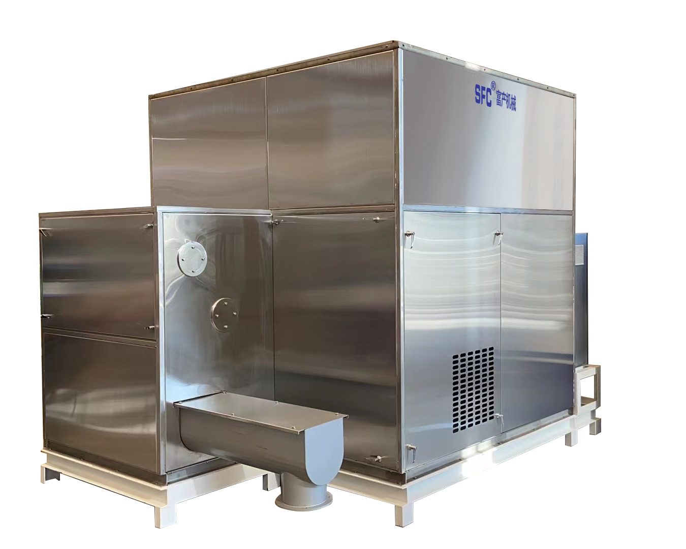 Belt sludge drying machine SFC-BSD series modular design