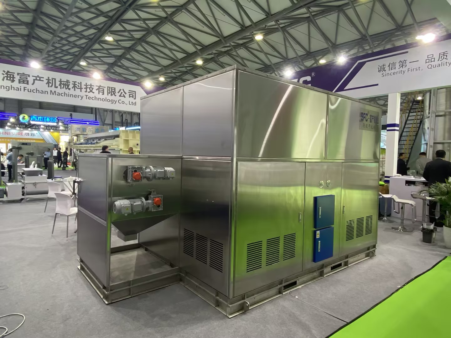 Corrosion-resistant sludge dryer control panel