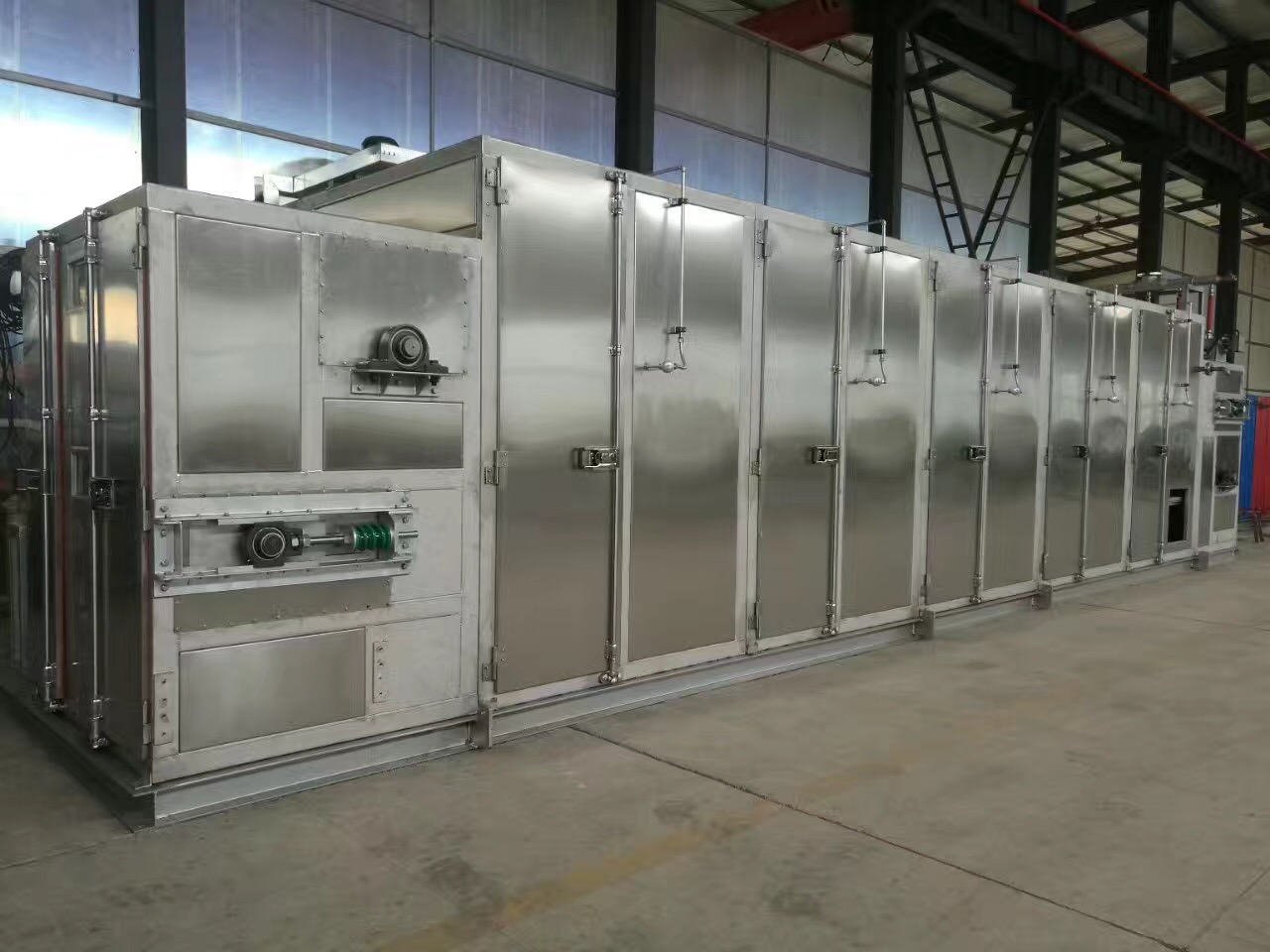 Palm oil sludge dryer exterior