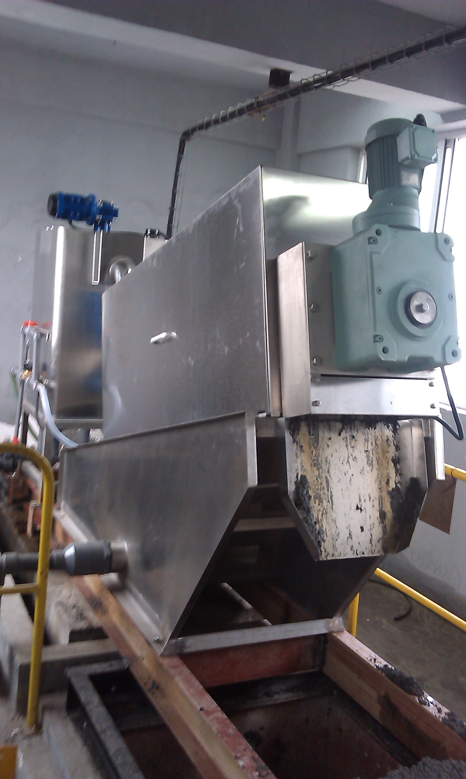 DL-301-03 screw press installation detail