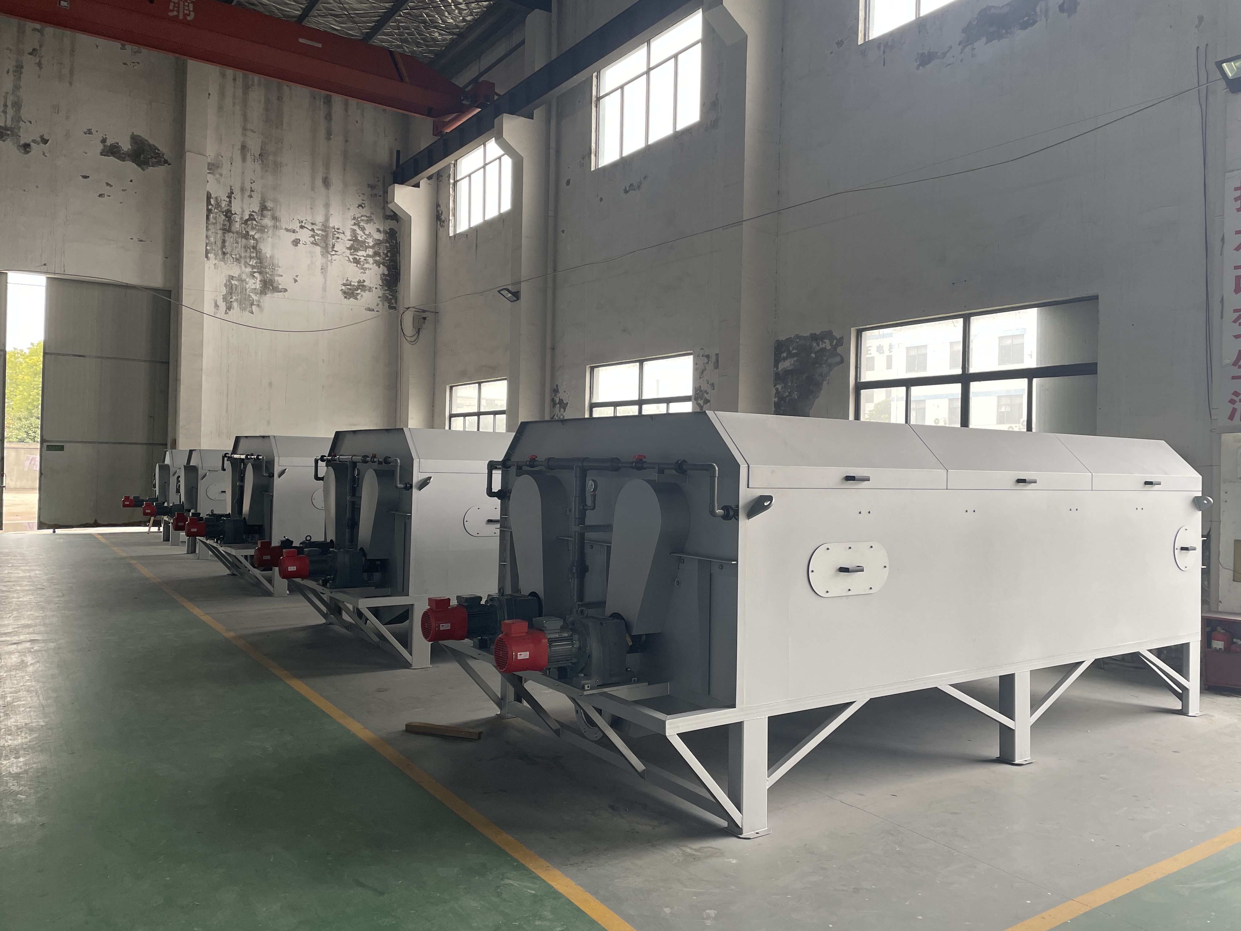 FRDT-100 Rotary Drum Sludge Thickener at high-capacity industrial installation