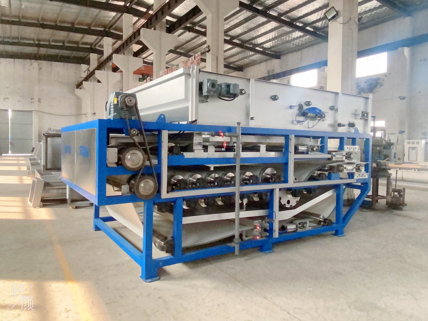 GDY-1000 sludge dewatering equipment overall structure