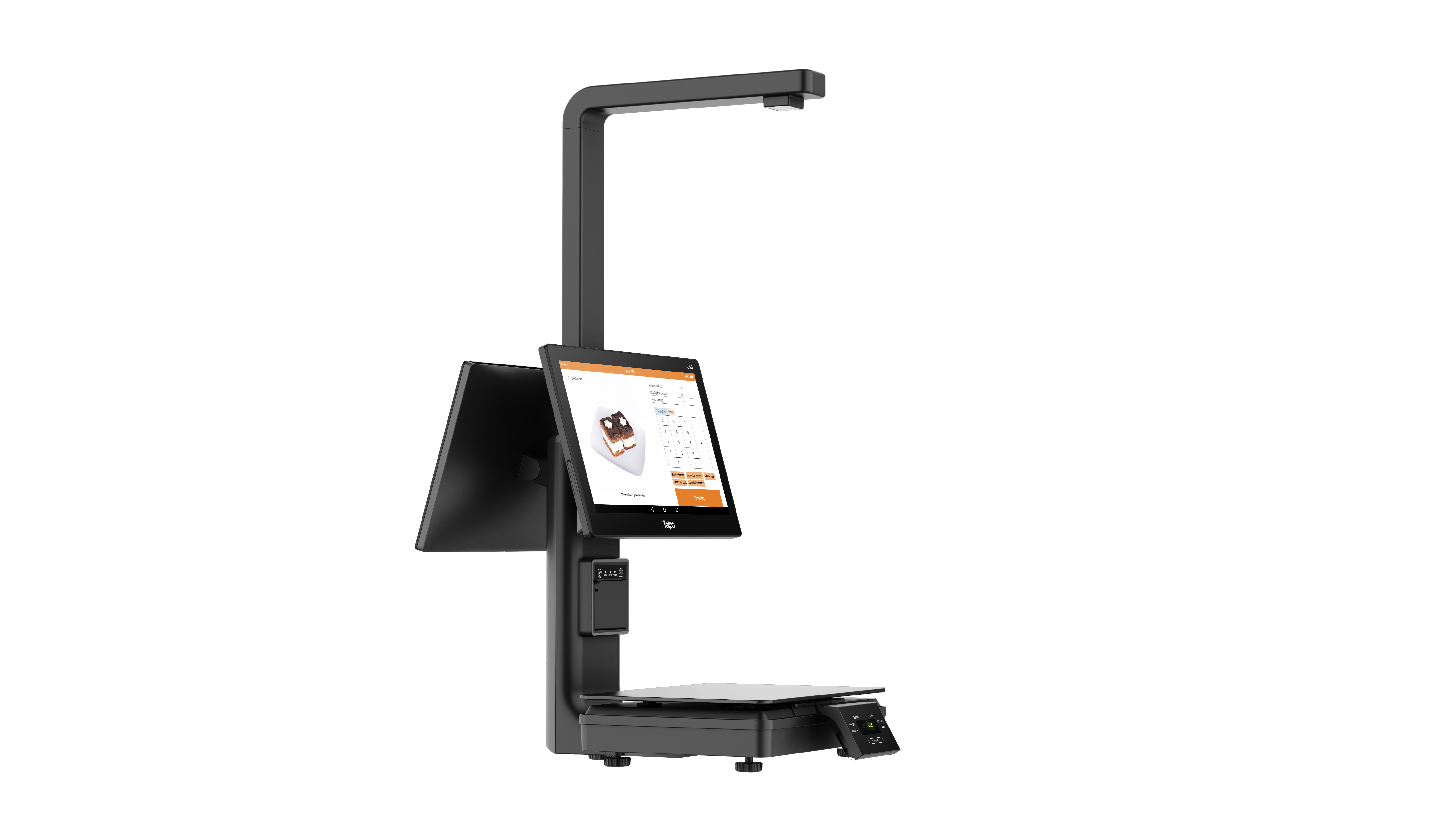 AI Self-Checkout POS With Integrated 15kg Scale And 99.8% Recognition Accuracy