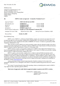 EMV Contactless L1