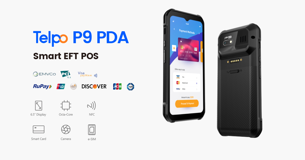 Telpo-P9-PDA-Smart Payment Terminal