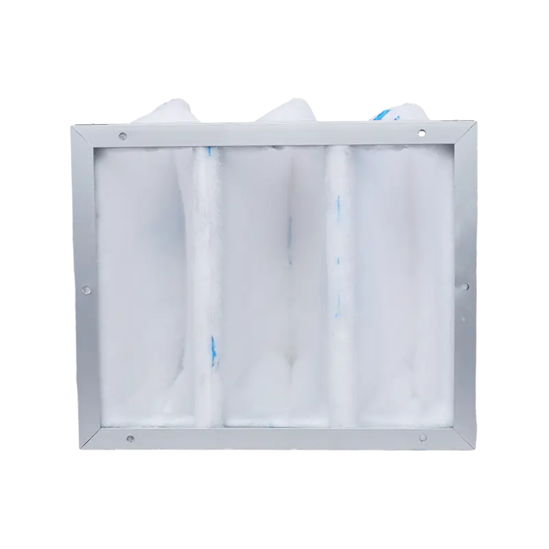 Bag filter for commercial HVAC applications