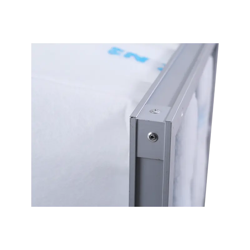 Bag air filter F5-F9 for commercial HVAC staged filtration