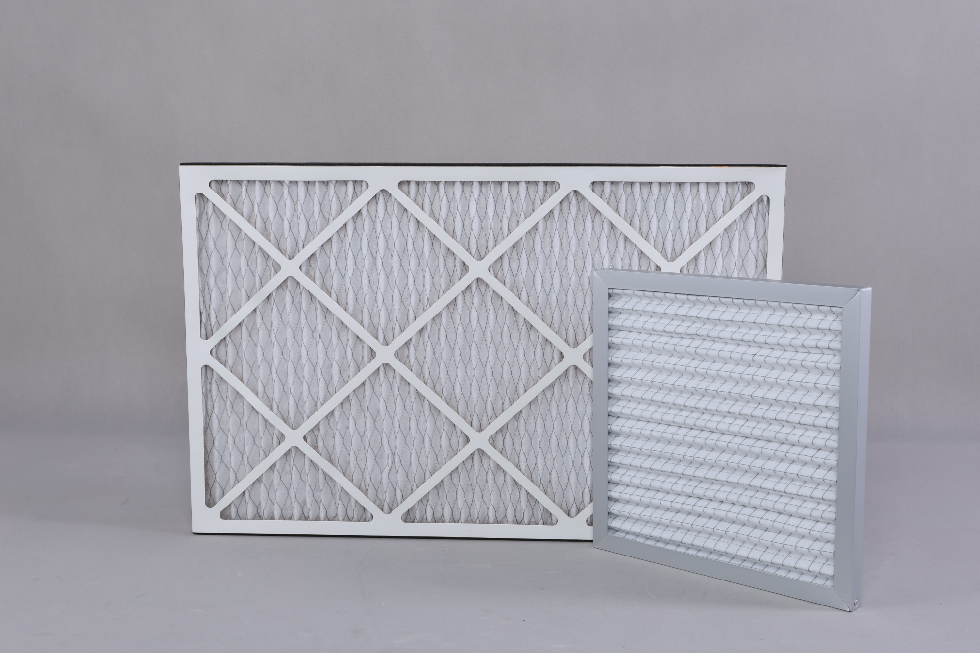 Furnace air filter with polypropylene media rated MERV 8, MERV 11 and MERV 13