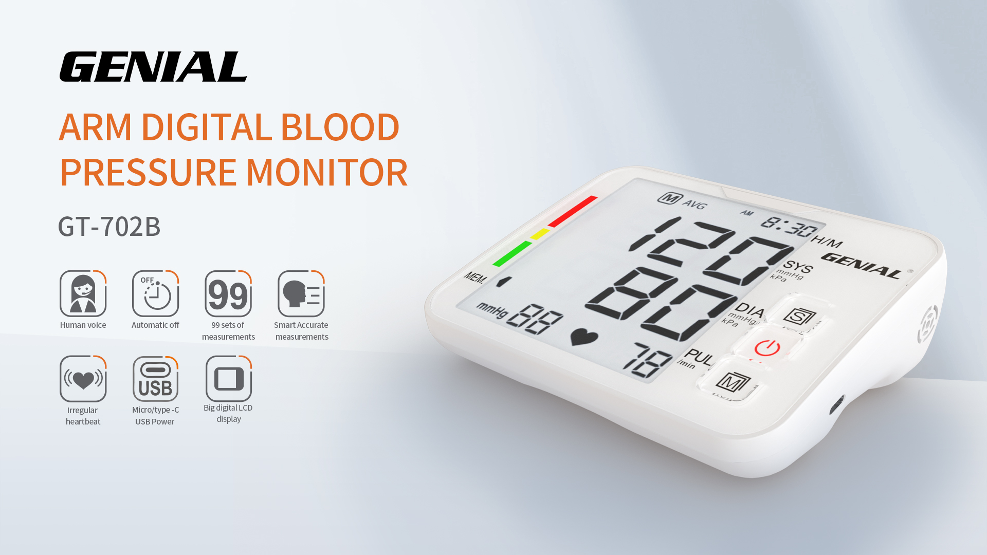 Digital Blood Pressure Monitor