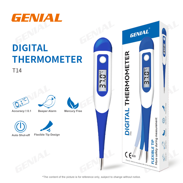 GENIAL Digital Thermometer T14 for clinic and maternal infant distribution projects