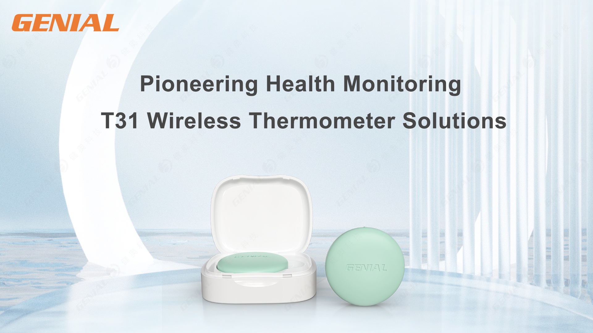 Wearable digital thermometer for continuous infant monitoring