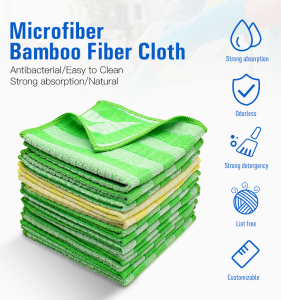 Microfiber Bamboo Fiber Cloth