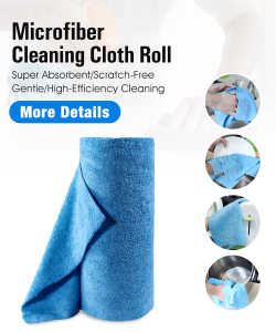 Microfiber Cleaning Cloth Roll