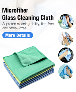 Microfiber Glass Cleaning Cloth