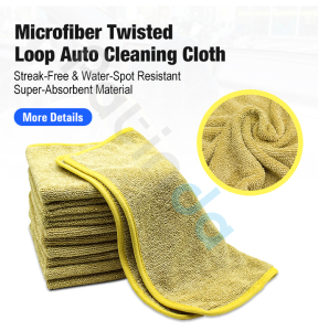 Microfiber Twisted Loop Auto Cleaning Cloth