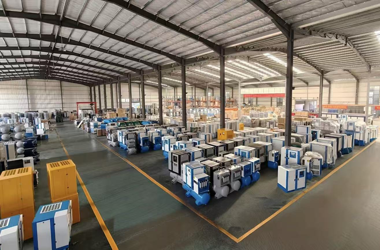 UMW Air production area showing screw air compressors and equipment