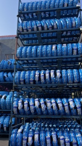 Tire with Wrapping