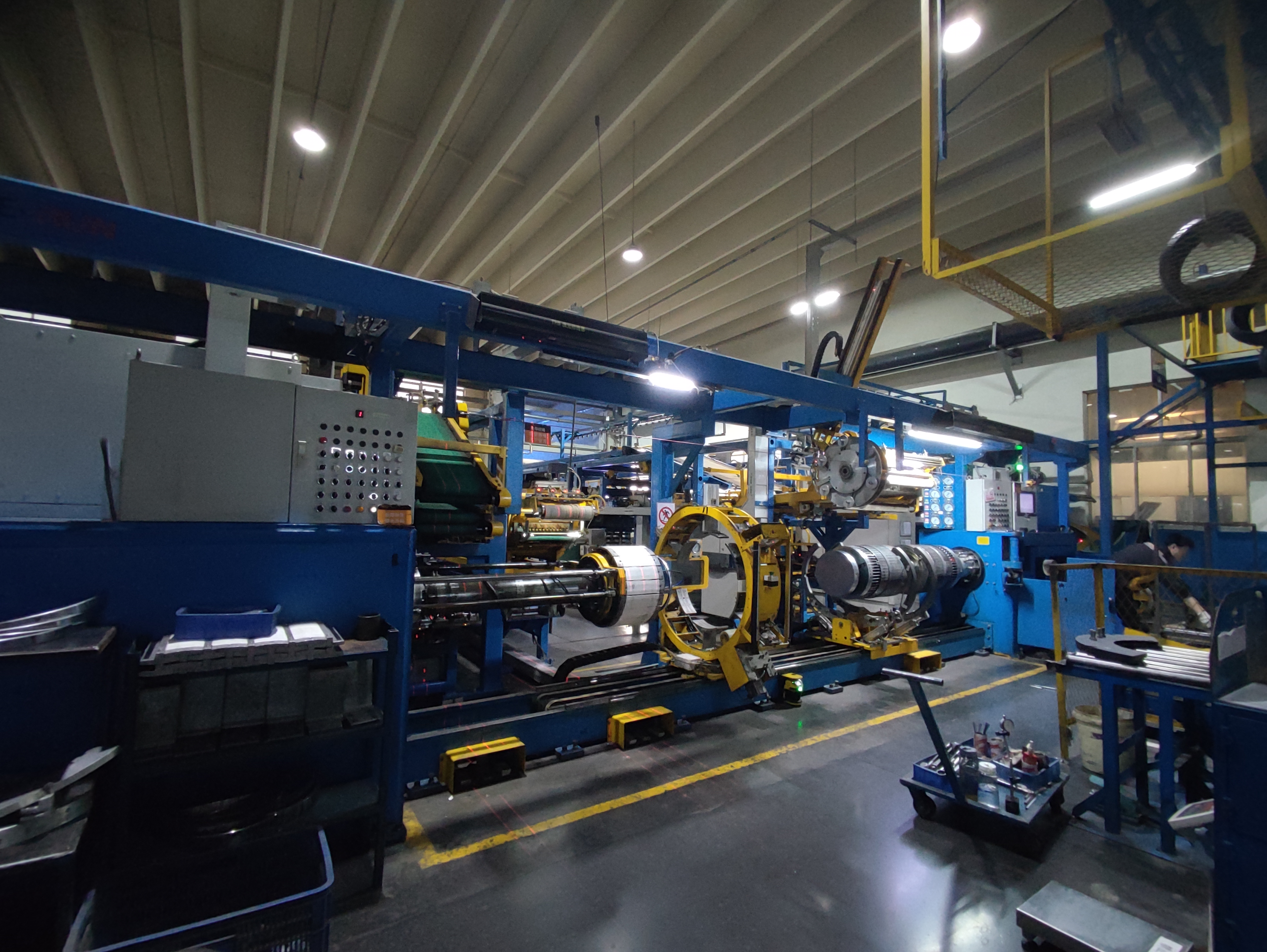 WIDEWAY tire molding production line at Shandong factory
