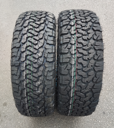 Comparison diagram of tyre performance metrics