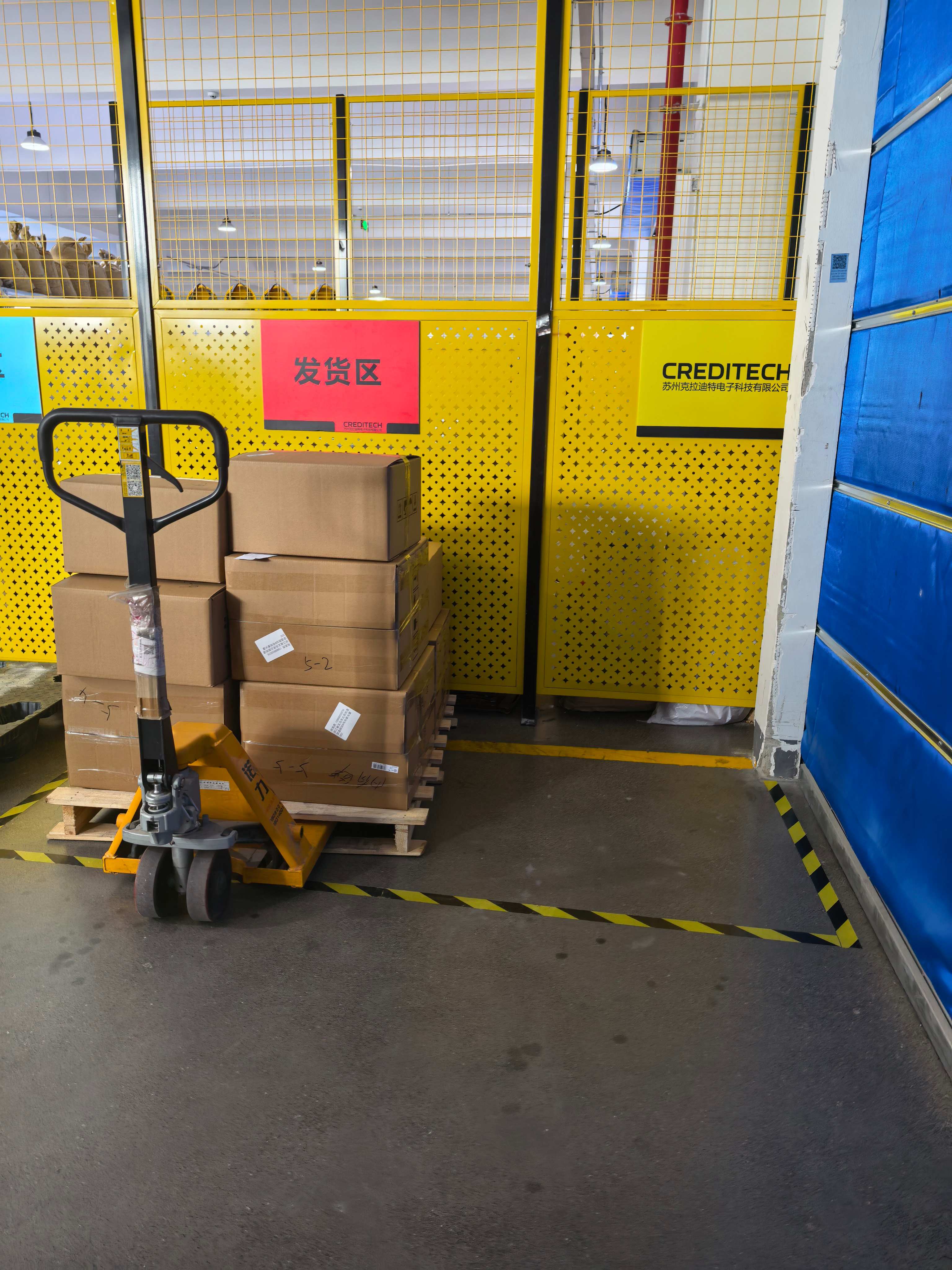 Prepared tattoo cartridge needle shipments ready for export to Europe and North America