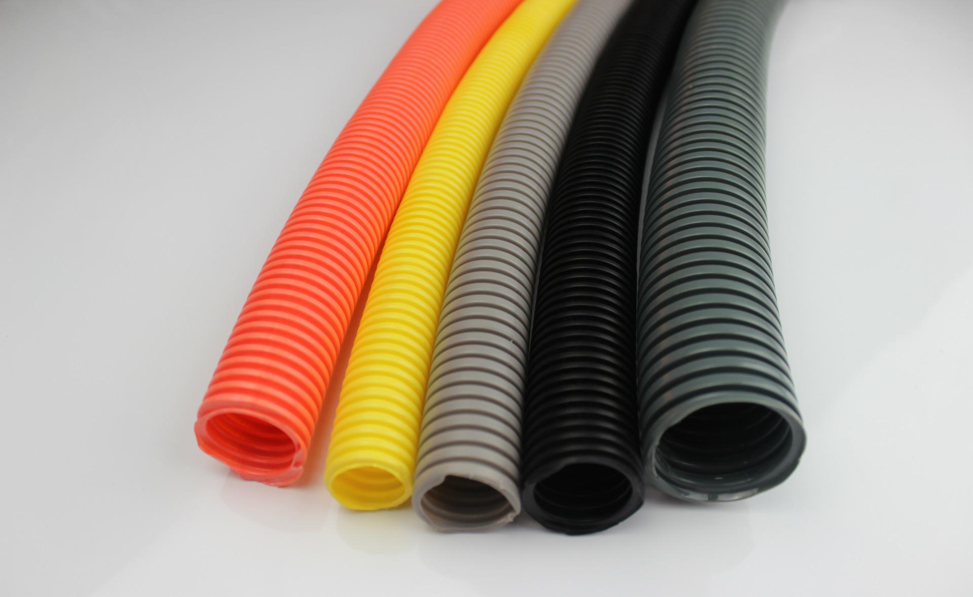 Finished medium corrugated conduit from KS-75 line