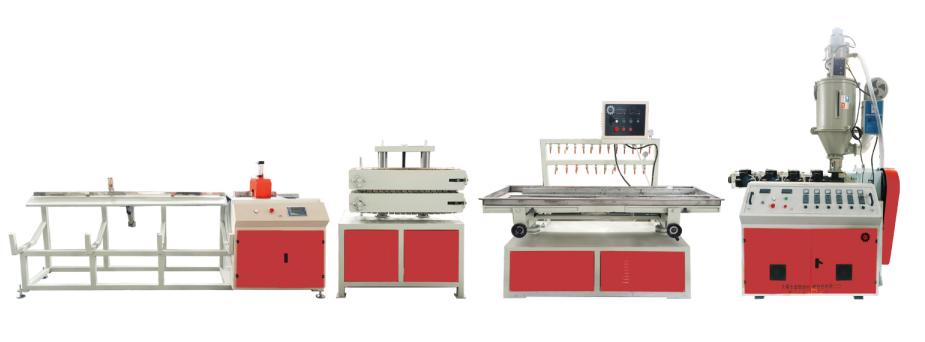 SJ65 extrusion line with high-capacity single screw extruder