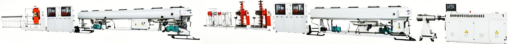 JKS steel wire reinforced composite pipe extrusion production line for water supply and drainage pipe applications