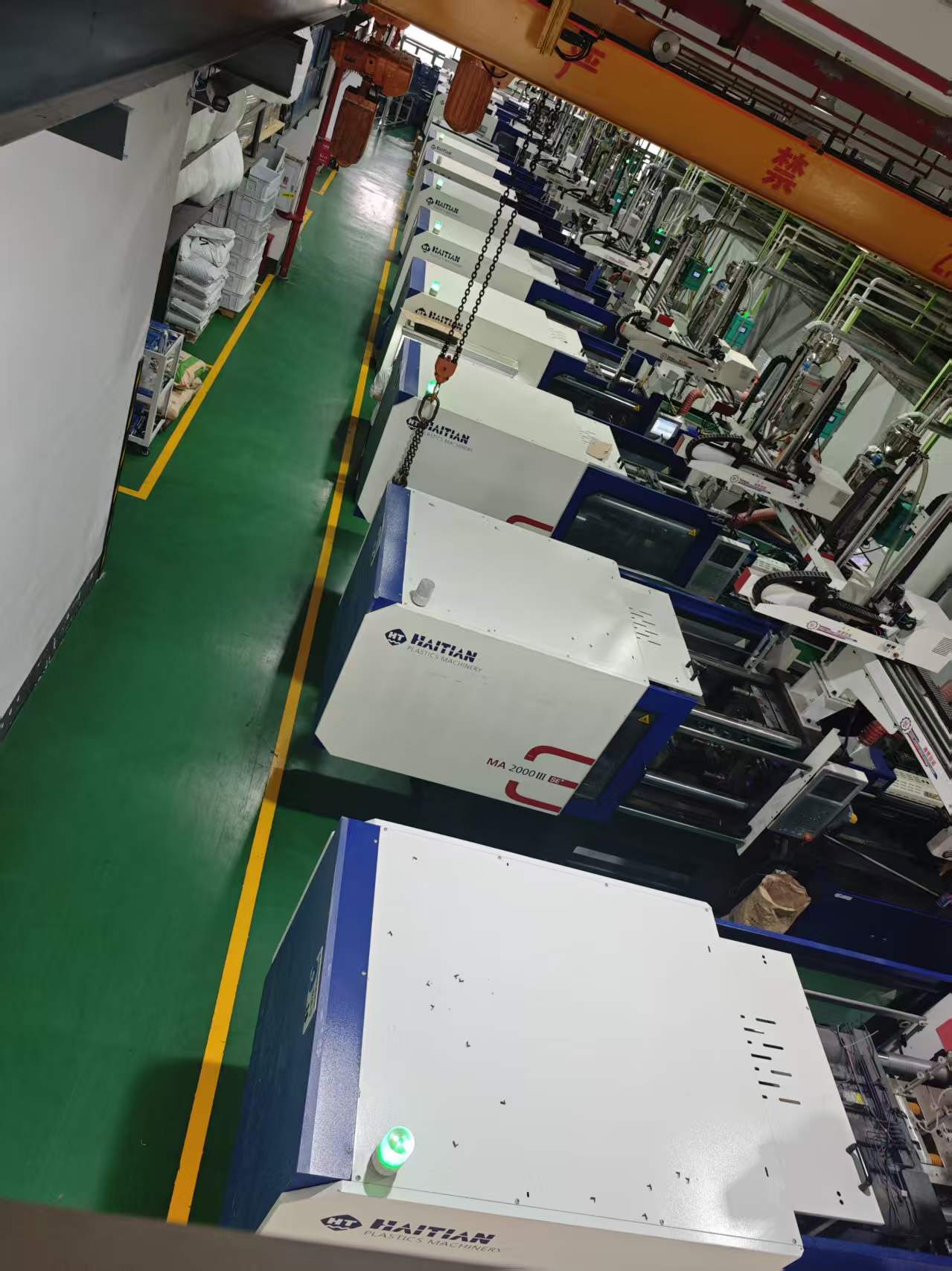 SCENTSEA injection molding workshop showing in-house manufacturing capability