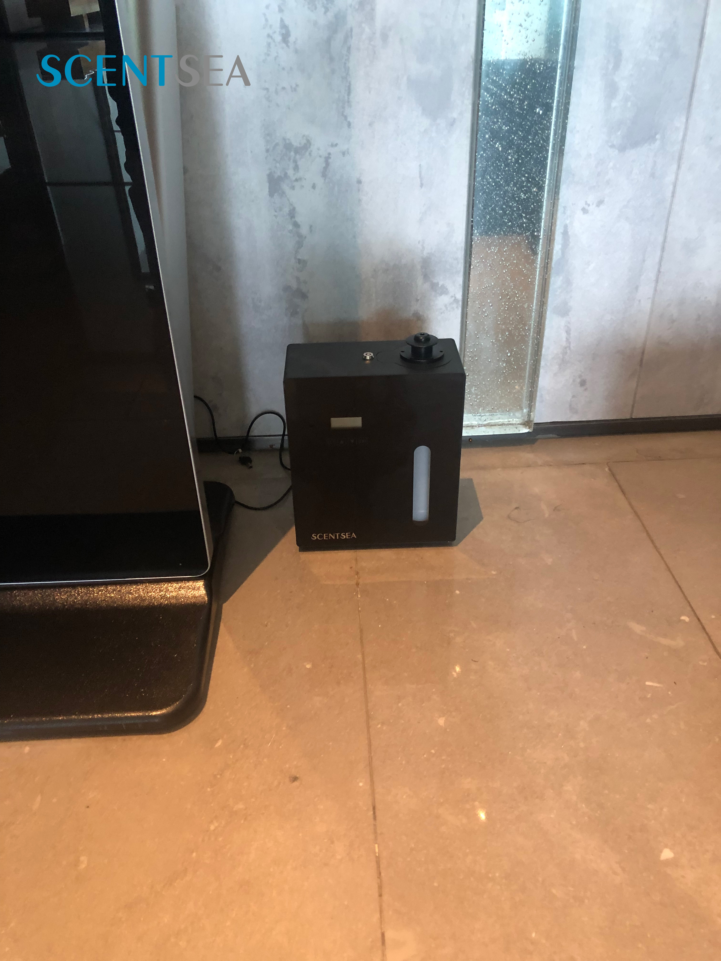 T2 scent diffuser in commercial installation from SCENTSEA