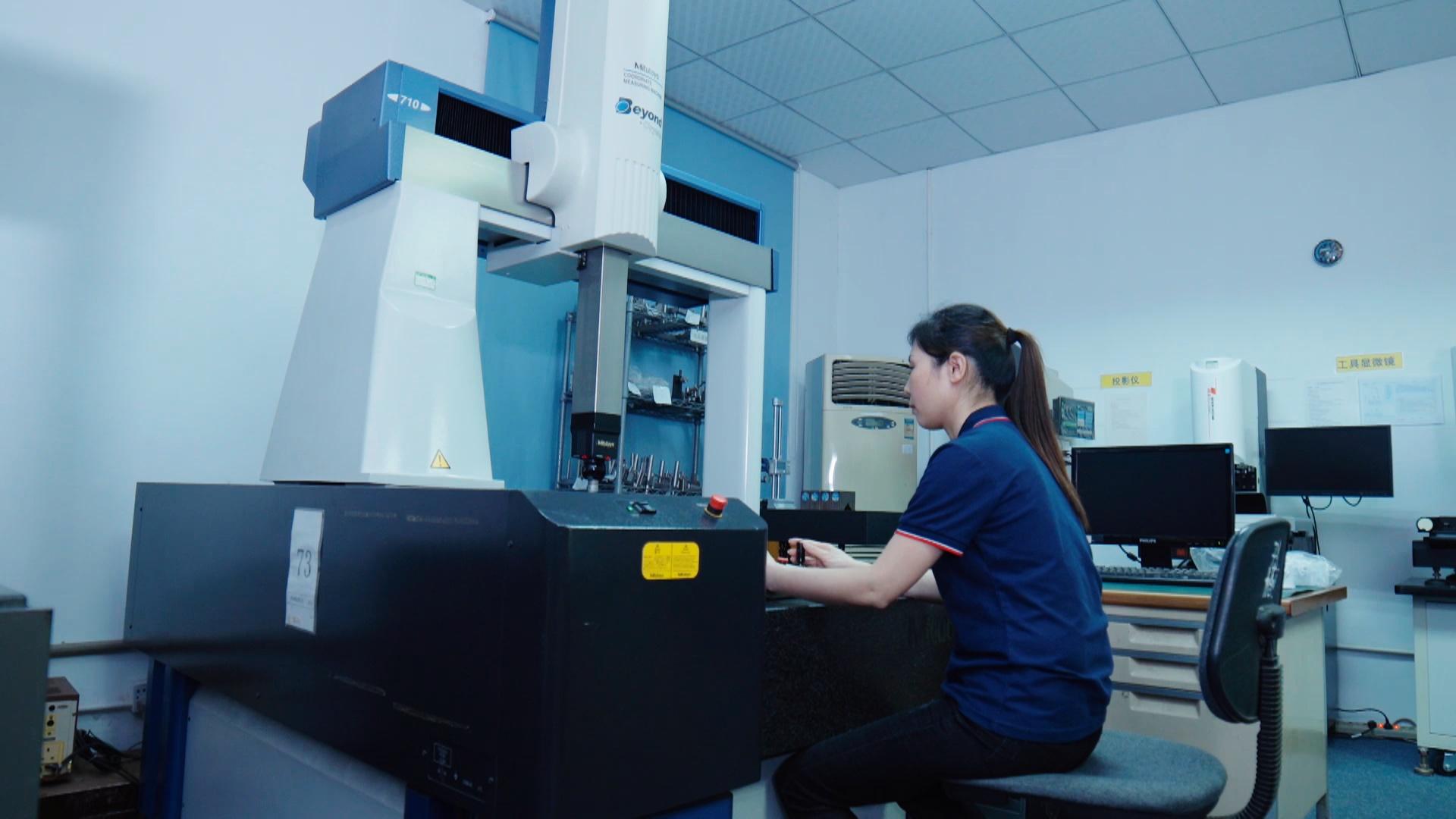 Quality measurement equipment at SCENTSEA factory