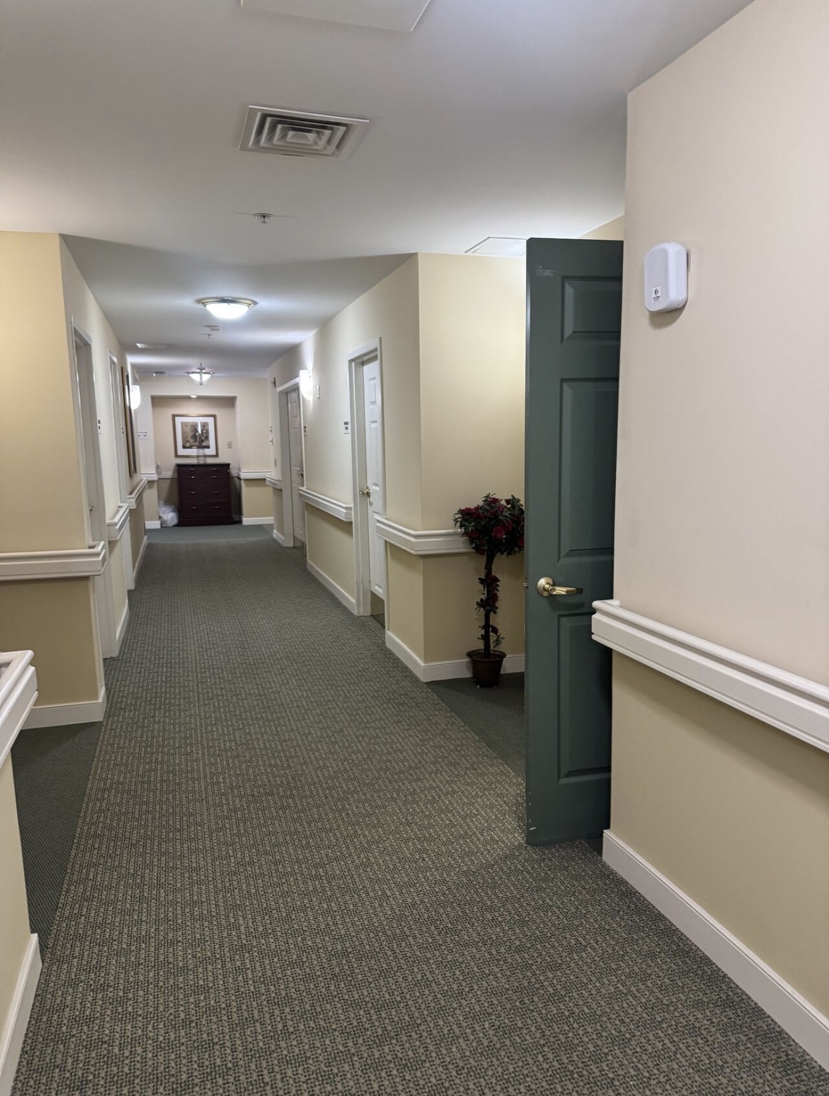 P03 compact battery operated scent diffuser for corridors and small shops