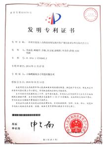 Certificate of Invention Patent