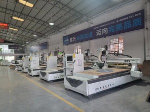 Nesting CNC machine
