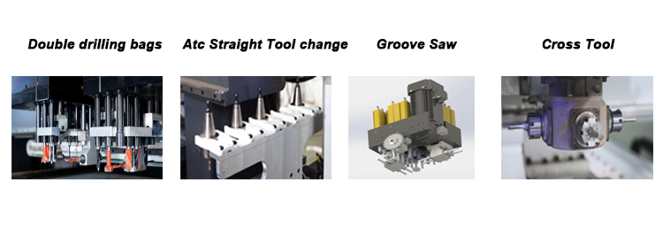 HK612B optional drilling units