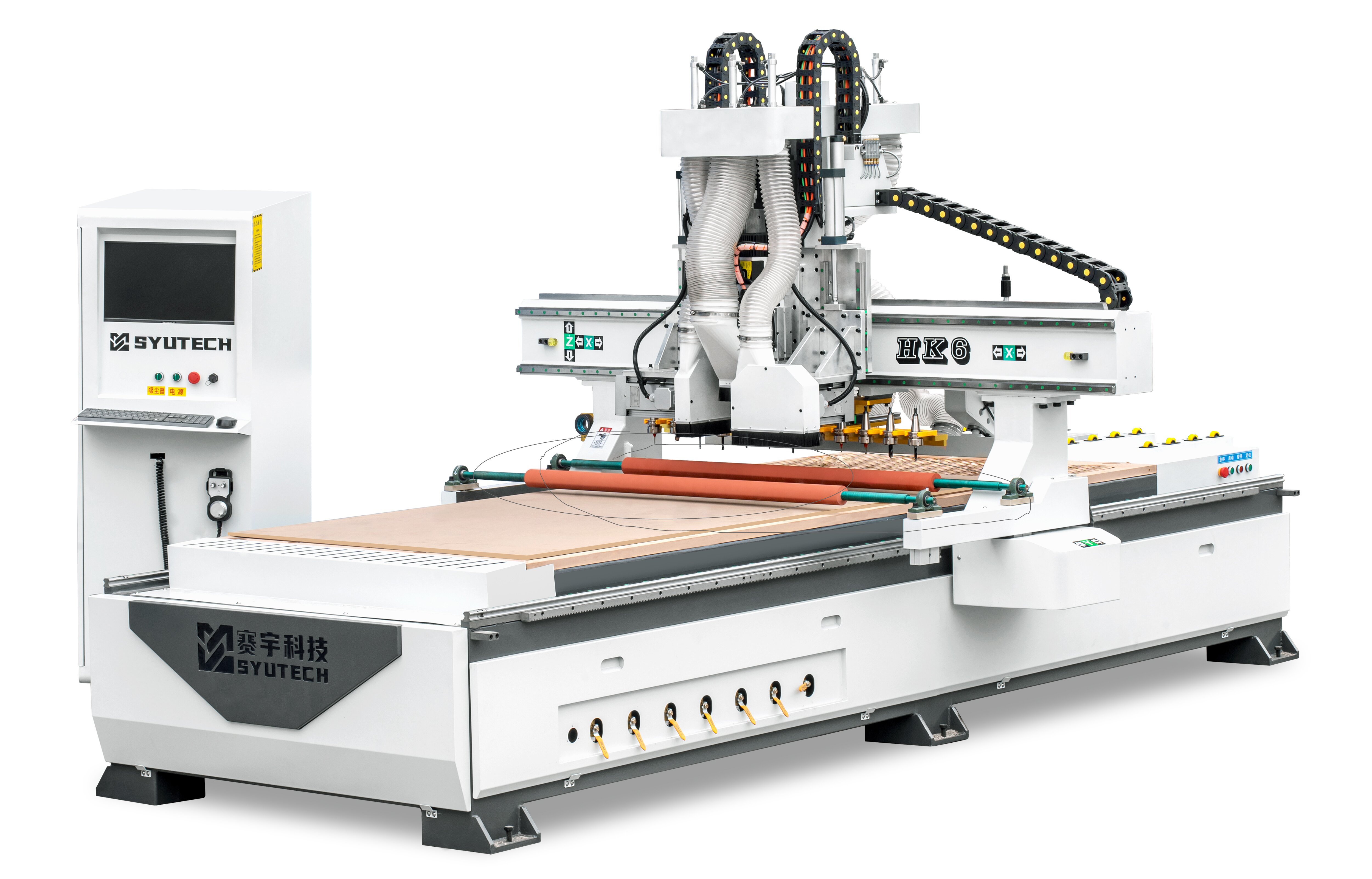 HK8 CNC router for wood cutting