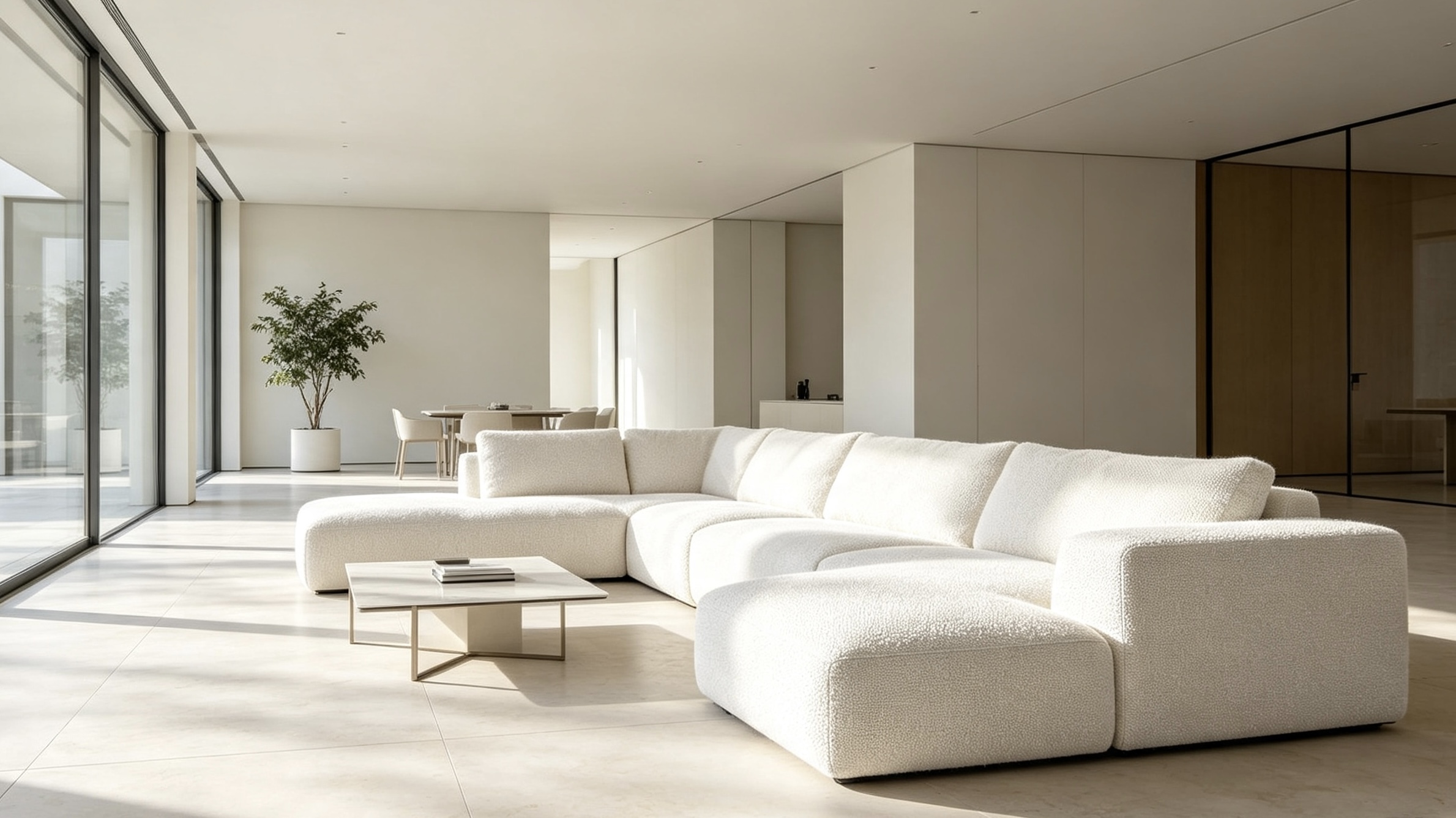 OYD3235 upholstery fabric used on a commercial sofa