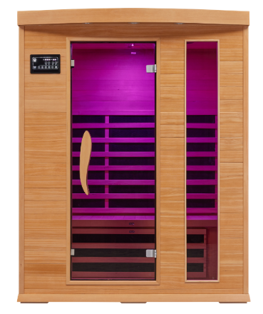 Indoor sauna room OFS01-3 with far infrared heating and Bluetooth speaker