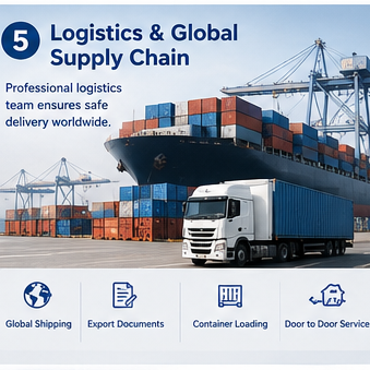 Global supply chain and export packaging capability of Shanghai Xinfan Industrial Corporation for plastic tote programmes