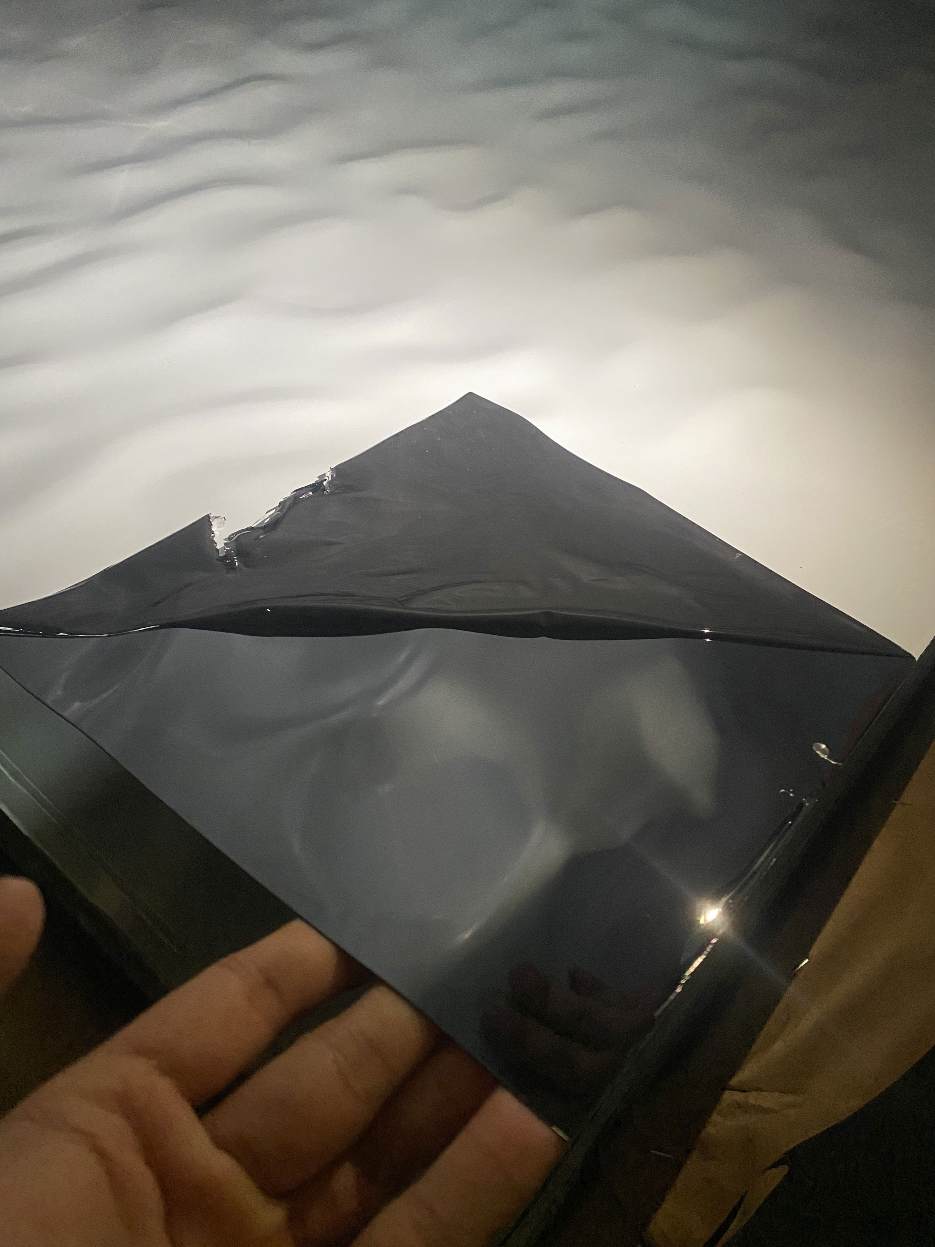 Black mirror stainless steel sheet used in architectural decoration