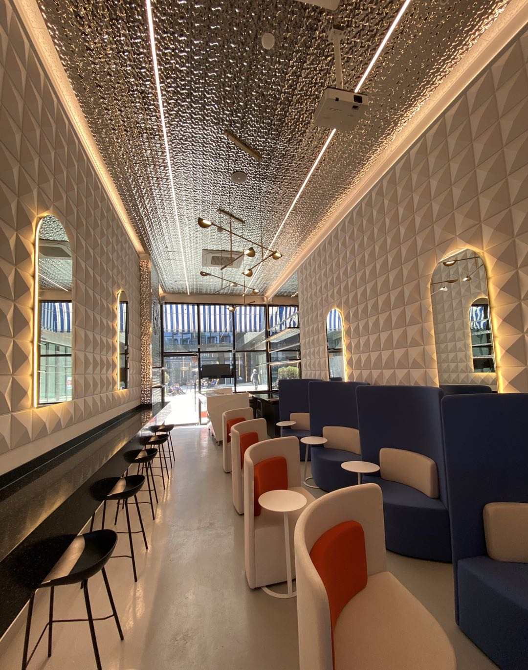 Korean water ripple ceiling