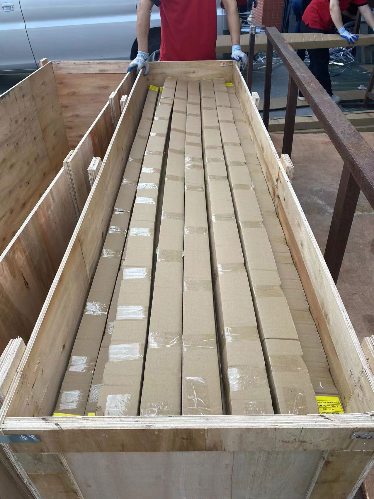 Stainless steel trims