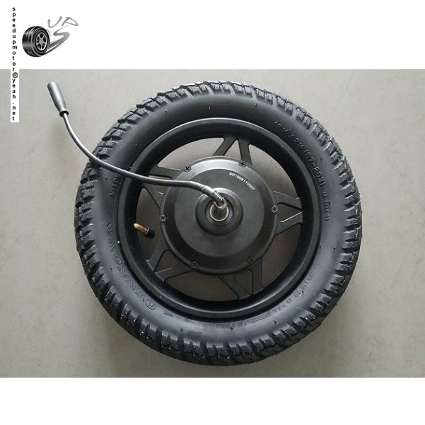 SA06 12 inch electric scooter wheel motor with EABS brake - front view