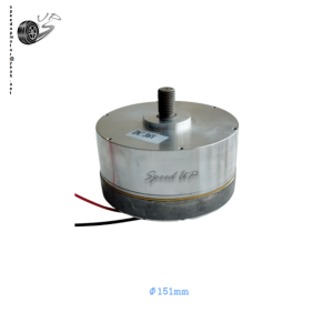 Pancake Motor With Gearbox