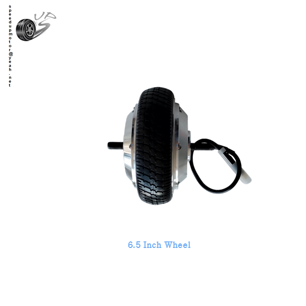 Geared wheel motor for AGV