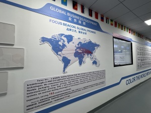 Corporate Culture Wall: Customer World Market Map