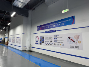 Assembly workshop culture wall 6S lean management