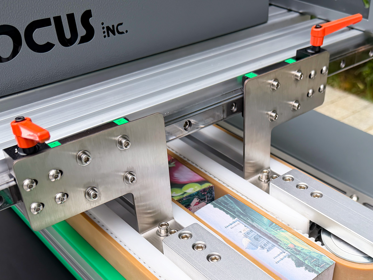 dual belts electrical book edge printing jig is adjustable for multi size books adjustment printing 