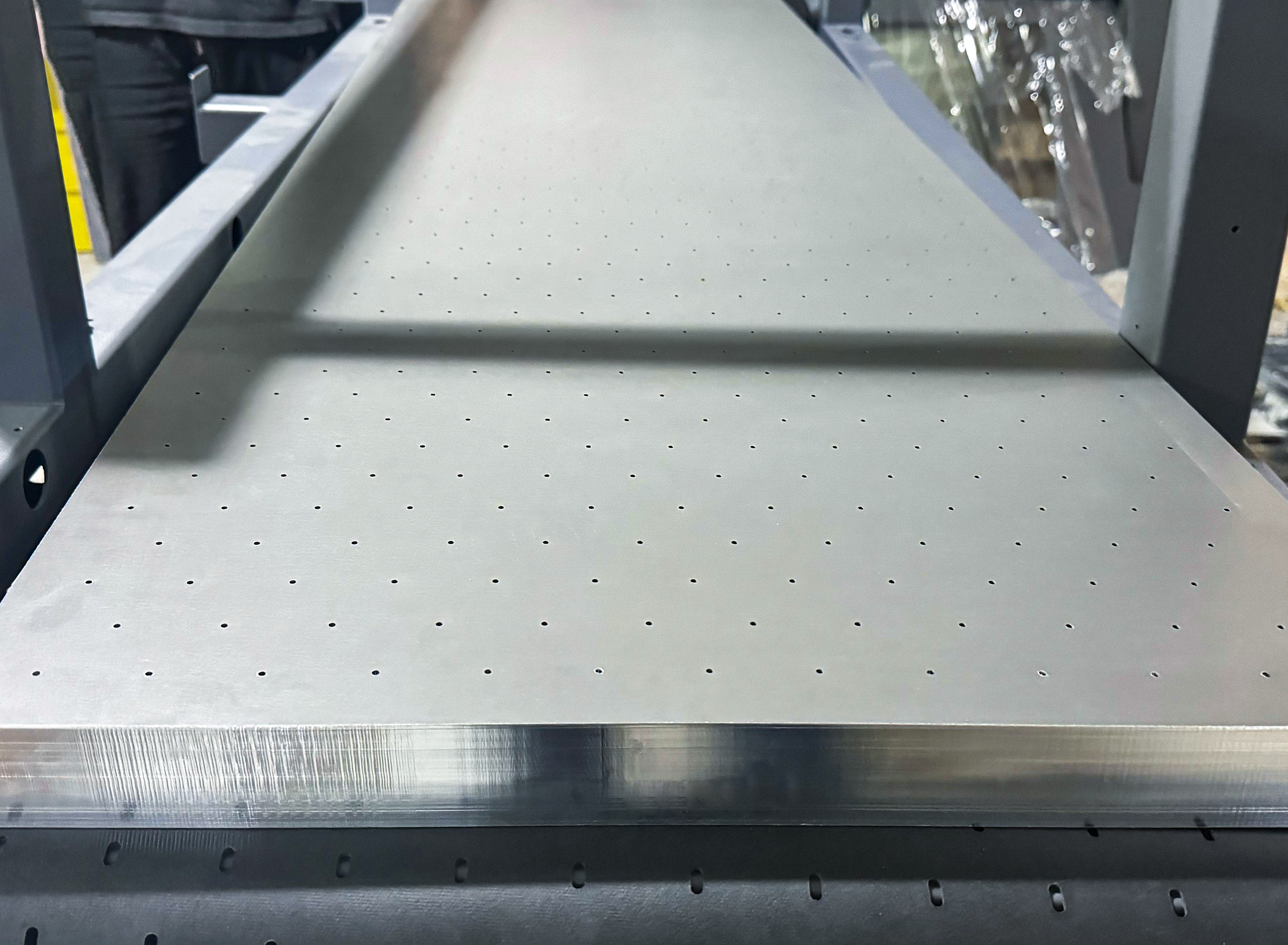 42mm ultra-thick vacuum partition adsorption platform for printing soft materials
